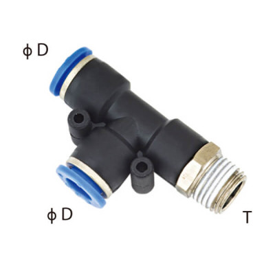 conector tee hilo lateral | CPD | sanflex